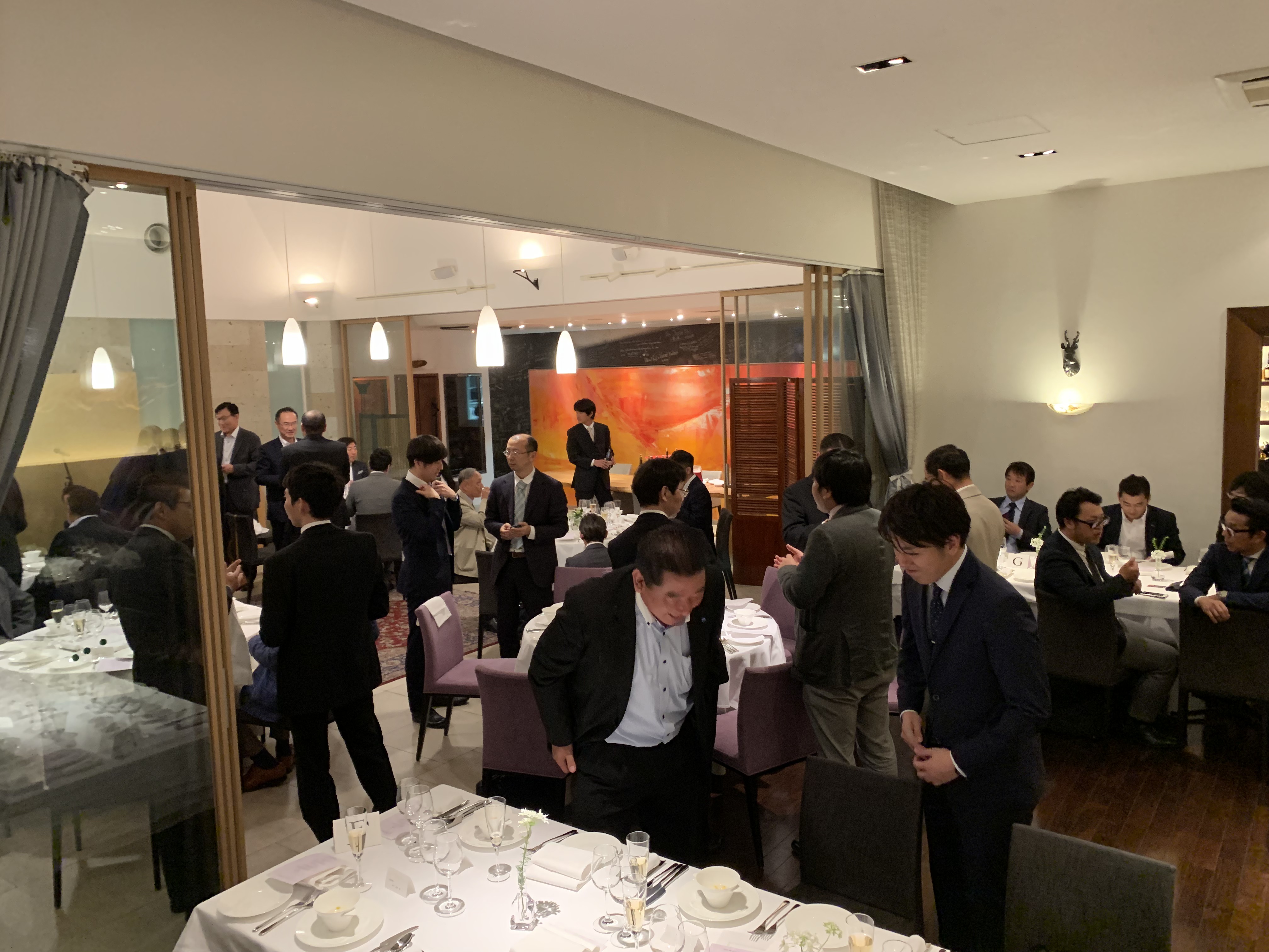 懇親会風景2